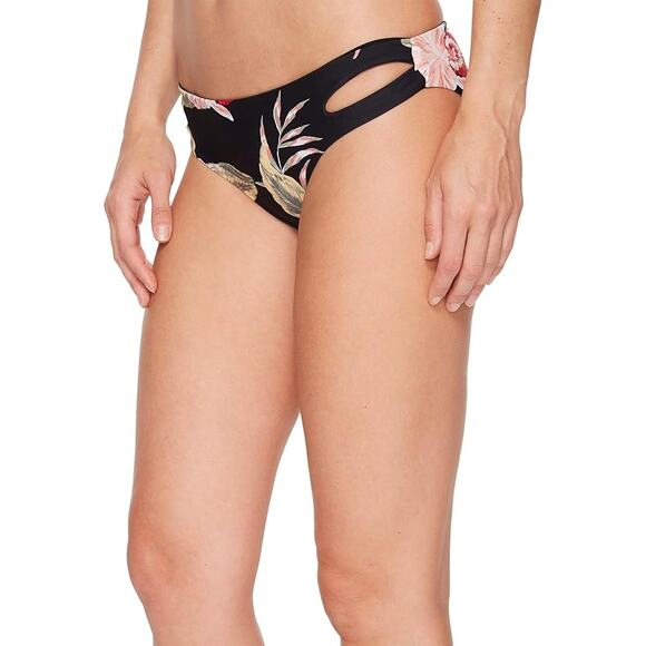 Roxy Women's Standard Printed Softly Love Reversible 70s Bottom sz XS - Picture 1 of 5